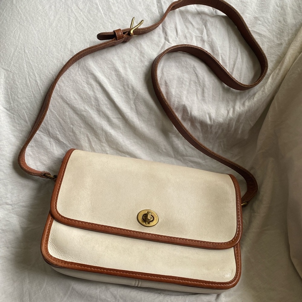 Vintage coach leather bag